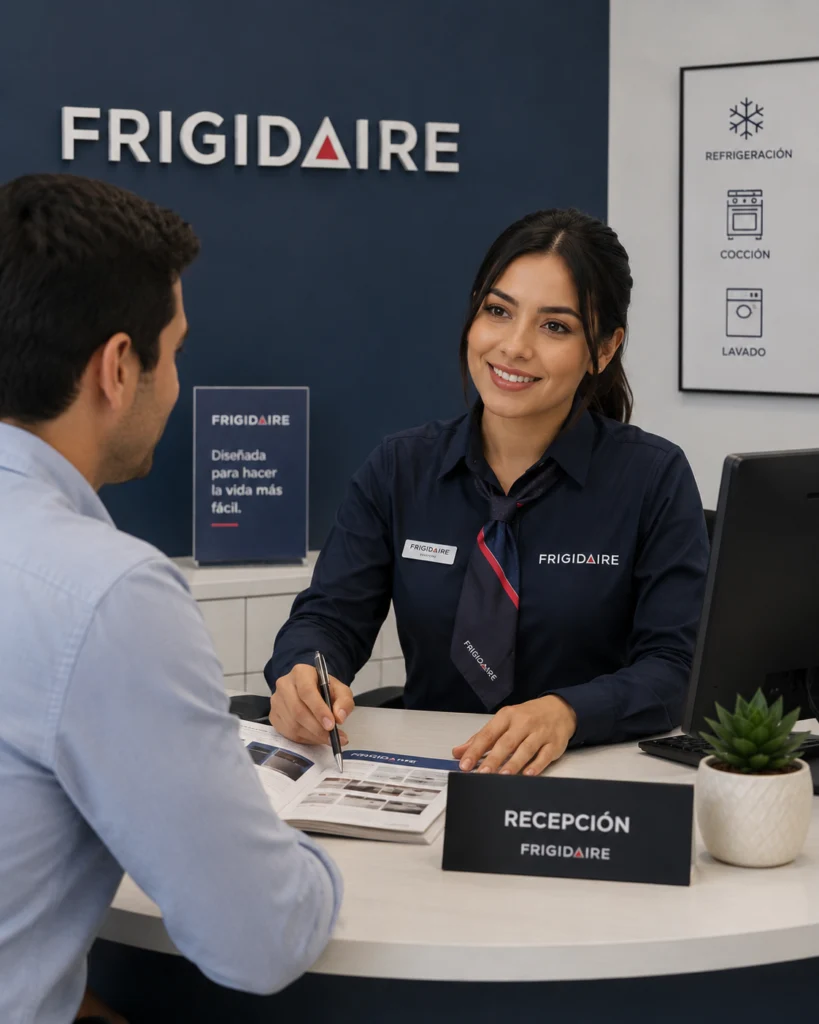 Equipo de atención y técnicos certificados Frigidaire en Chile